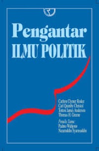 Image of PENGANTAR ILMU POLITIK