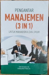 Image of PENGANTAR MANAJEMEN (3 IN 1)