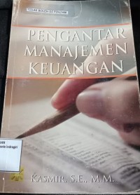 Image of PENGANTAR MANAJEMEN KEUANGAN