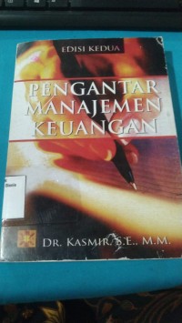 Image of PENGANTAR MANAJEMEN KEUANGAN