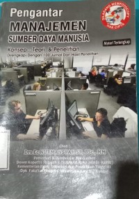 Image of PENGANTAR MANAJEMEN SUMBERDAYA MANUSIA