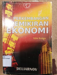 Image of PERKEMBANGAN PEMIKIRAN EKONOMI EDISI KETIGA