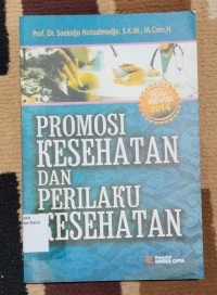 Image of PROMOSI KESEHATAN DAN PERILAKU KESEHATAN