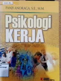 Image of PSIKOLOGI KERJA