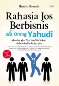 Image of RAHASIA JOS BERBISNIS ALA ORANG YAHUDI