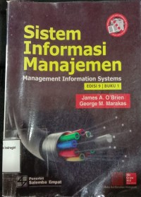Image of SISTEM INFORMASI MANAJEMEN ED. 9