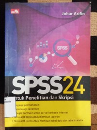 Image of SPSS24 UNTUK PENELITIAN DAN SKRIPSI