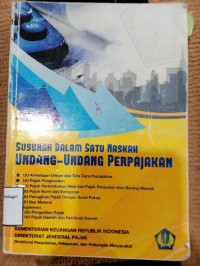 Image of SUSUNAN DALAM SATU NASKAH UNDANG UNDANG PERPAJAKAN